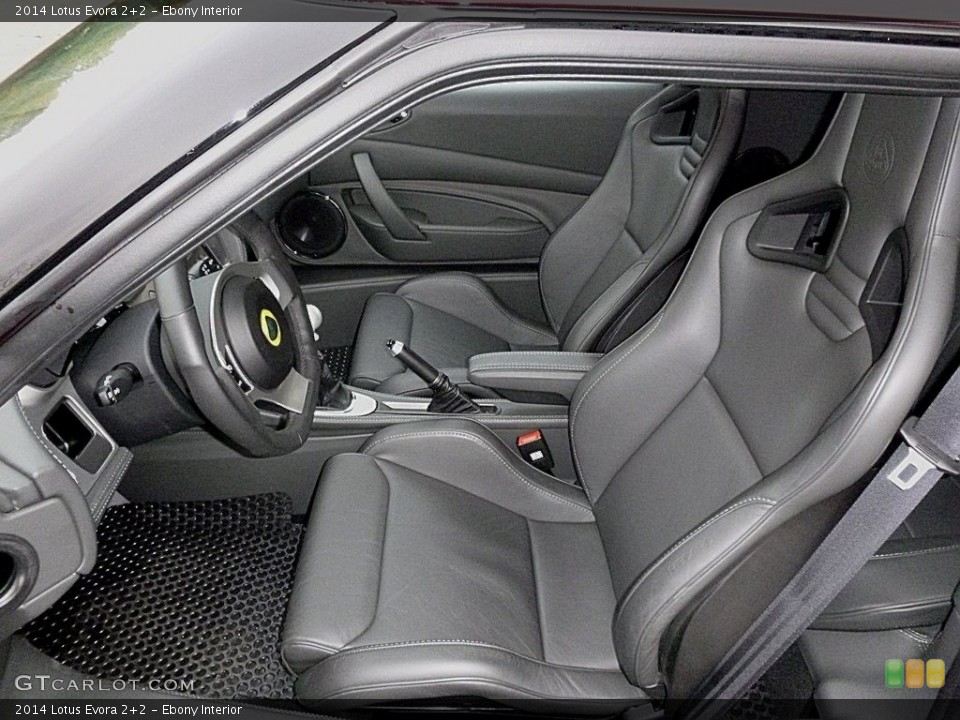 Ebony Interior Front Seat for the 2014 Lotus Evora 2+2 #123813381