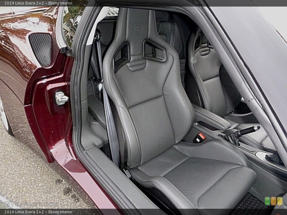 Ebony Interior Front Seat for the 2014 Lotus Evora 2+2 #123813426