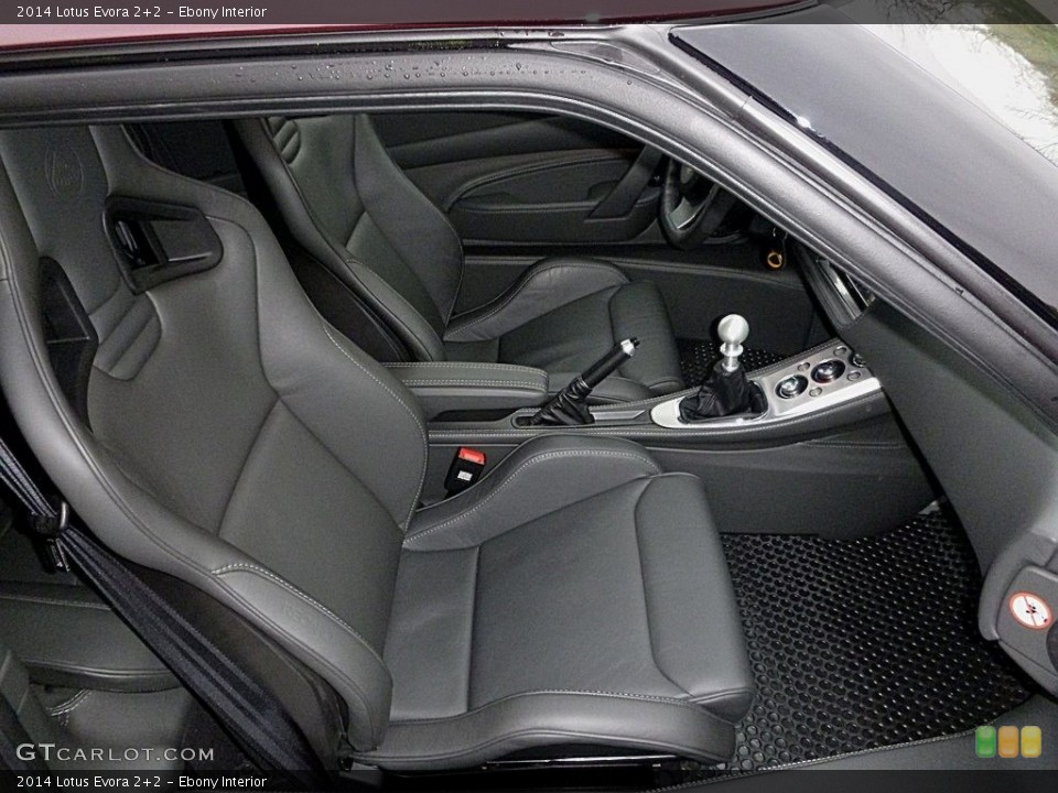Ebony Interior Front Seat for the 2014 Lotus Evora 2+2 #123813432