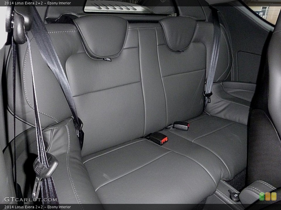 Ebony Interior Rear Seat for the 2014 Lotus Evora 2+2 #123813453