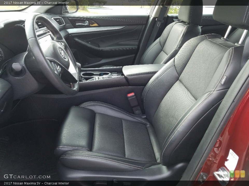 Charcoal Interior Front Seat for the 2017 Nissan Maxima SV #123819468