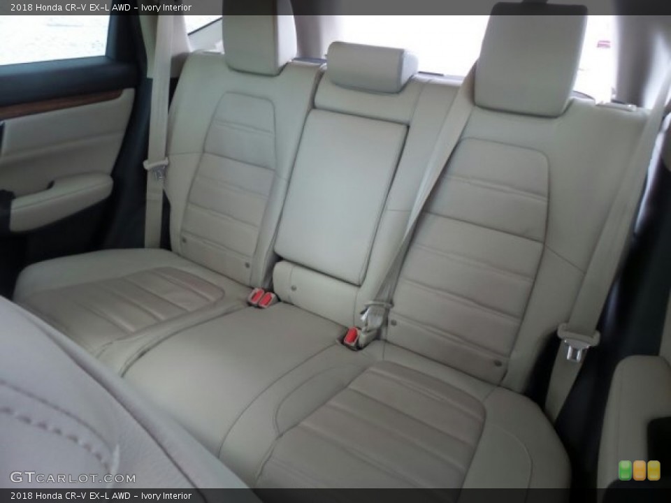 Ivory Interior Rear Seat for the 2018 Honda CR-V EX-L AWD #123820326