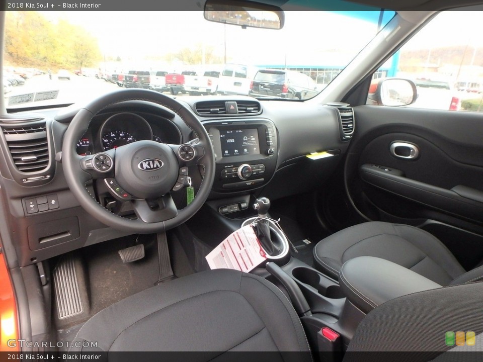 Black Interior Photo for the 2018 Kia Soul + #123824190