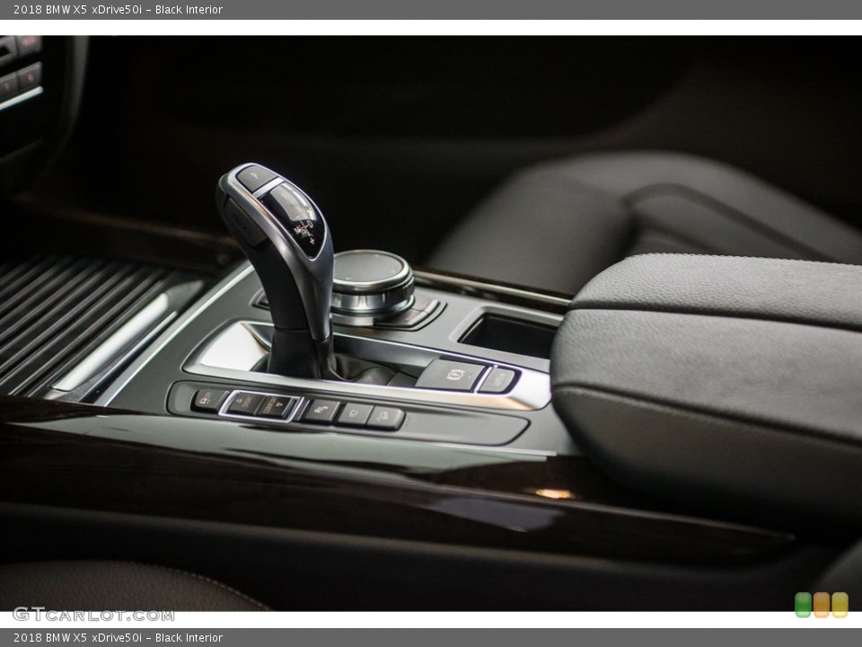 Black Interior Transmission for the 2018 BMW X5 xDrive50i #123824193