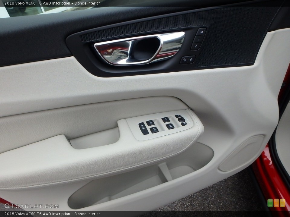 Blonde Interior Door Panel for the 2018 Volvo XC60 T6 AWD Inscription #123827922