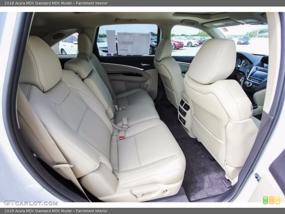 Parchment Interior Rear Seat for the 2018 Acura MDX  #123828708
