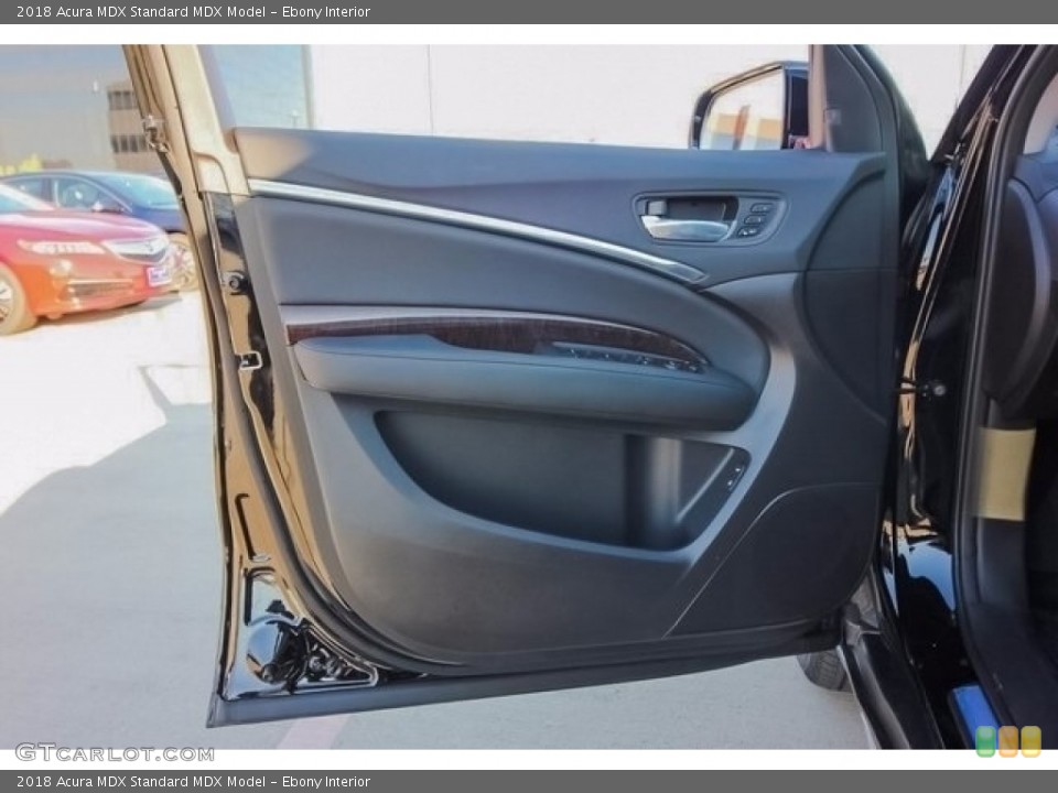 Ebony Interior Door Panel for the 2018 Acura MDX  #123830223