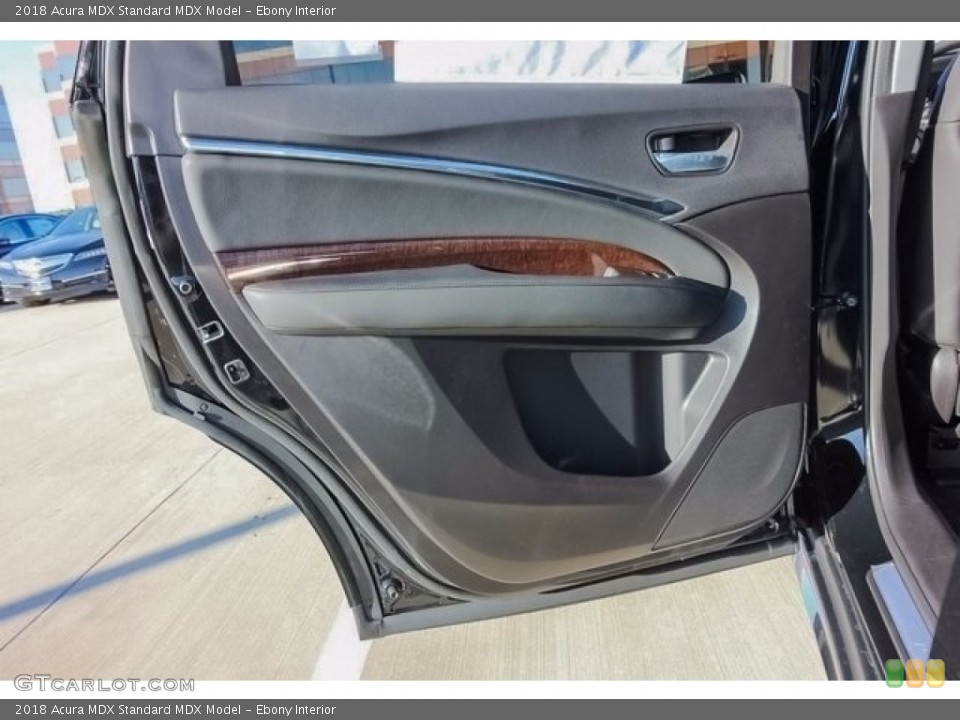 Ebony Interior Door Panel for the 2018 Acura MDX  #123830295