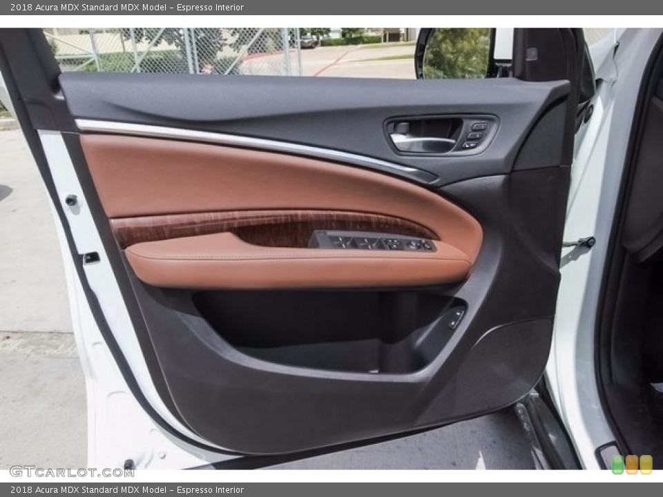 Espresso Interior Door Panel for the 2018 Acura MDX  #123832035