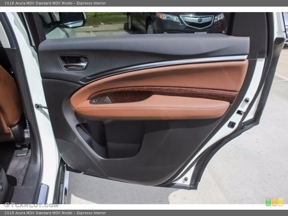 Espresso Interior Door Panel for the 2018 Acura MDX  #123832149