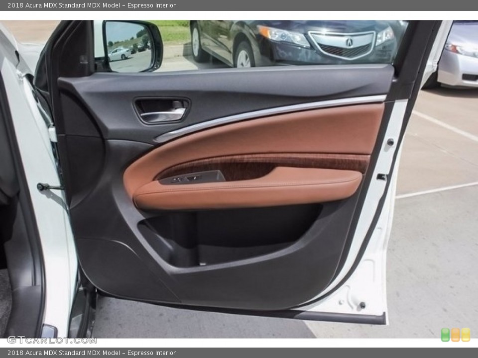 Espresso Interior Door Panel for the 2018 Acura MDX  #123832185