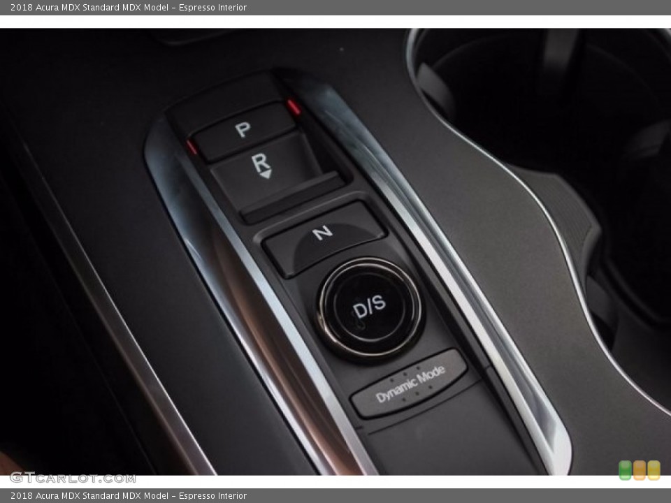 Espresso Interior Controls for the 2018 Acura MDX  #123832374