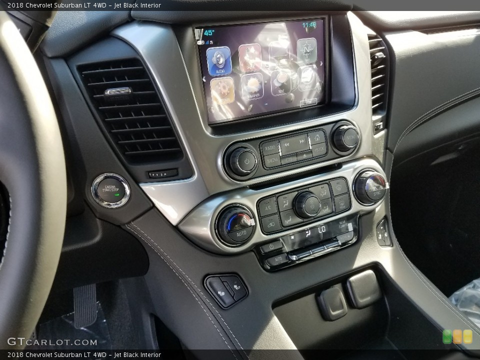 Jet Black Interior Controls for the 2018 Chevrolet Suburban LT 4WD #123842331