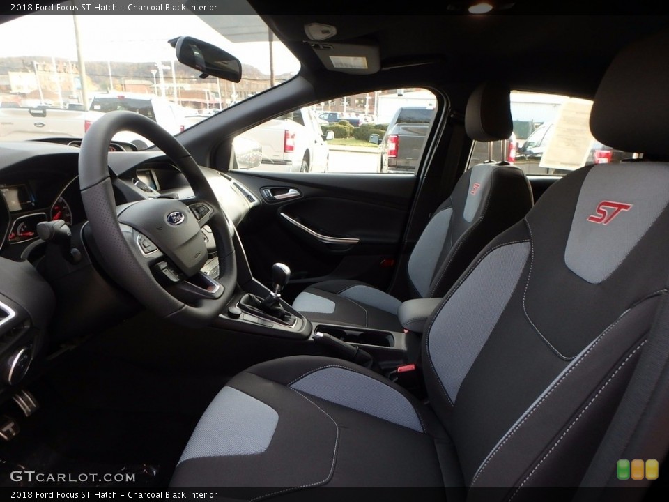 Charcoal Black Interior Front Seat for the 2018 Ford Focus ST Hatch #123843059