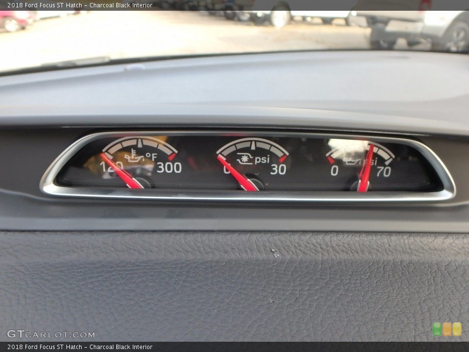 Charcoal Black Interior Gauges for the 2018 Ford Focus ST Hatch #123843204