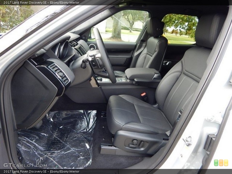 Ebony/Ebony Interior Front Seat for the 2017 Land Rover Discovery SE #123846799