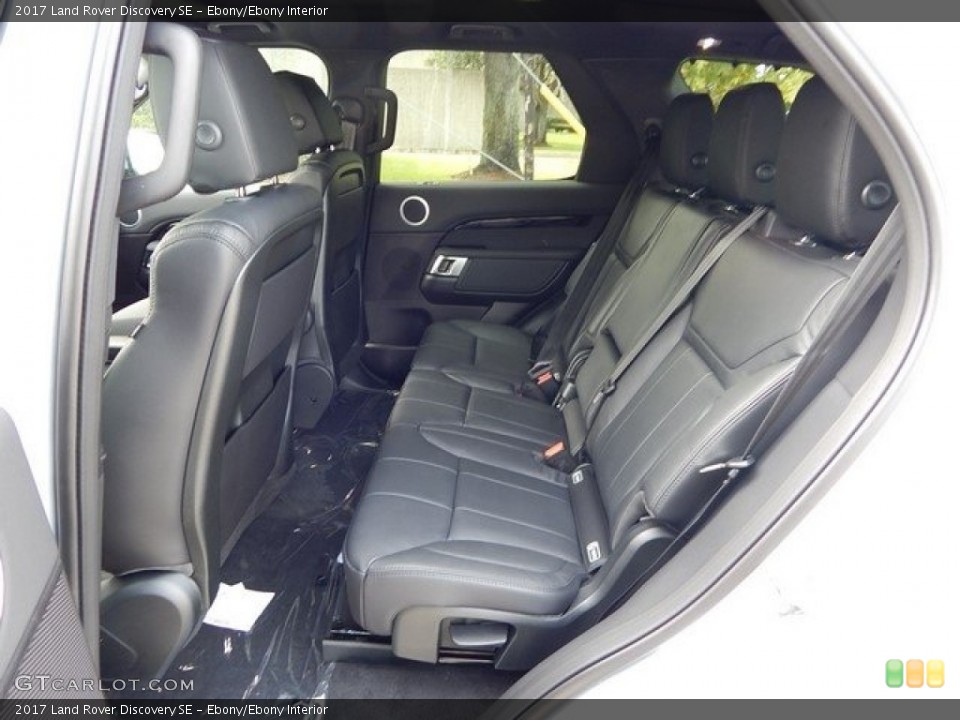 Ebony/Ebony Interior Rear Seat for the 2017 Land Rover Discovery SE #123846840