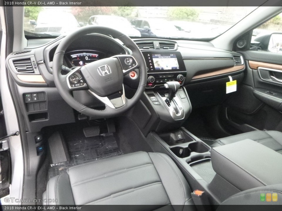 Black Interior Photo for the 2018 Honda CR-V EX-L AWD #123867853