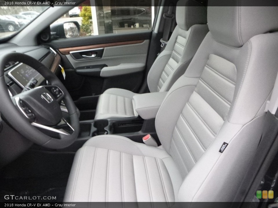 Gray Interior Front Seat for the 2018 Honda CR-V EX AWD #123868174