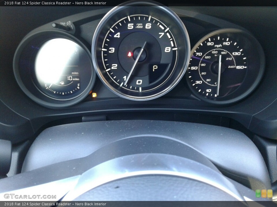 Nero Black Interior Gauges for the 2018 Fiat 124 Spider Classica Roadster #123868771