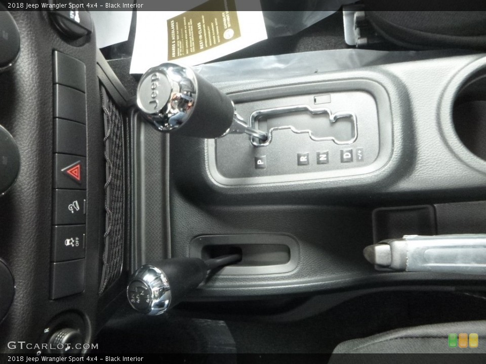 Black Interior Transmission for the 2018 Jeep Wrangler Sport 4x4 #123868921