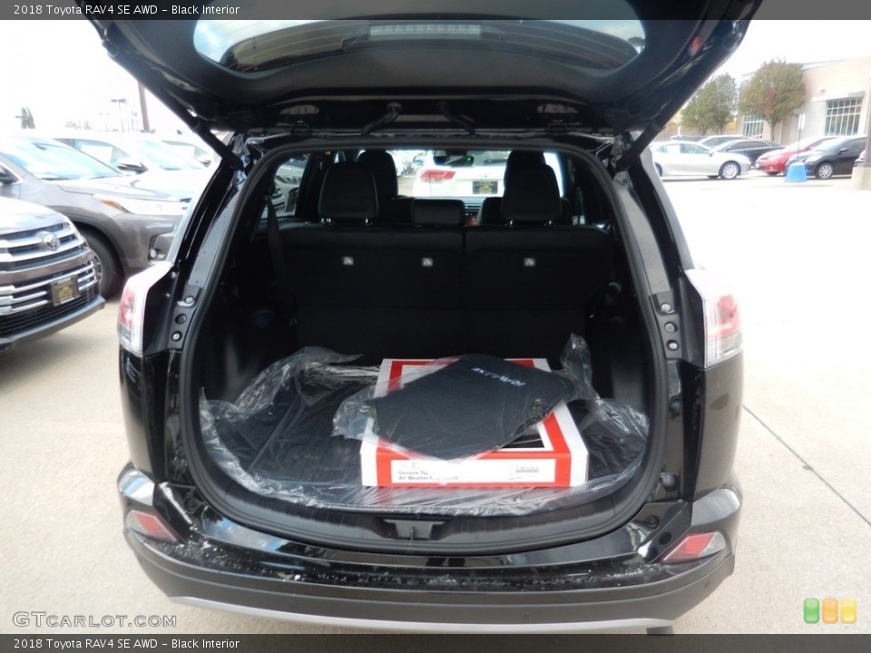 Black Interior Trunk for the 2018 Toyota RAV4 SE AWD #123872311