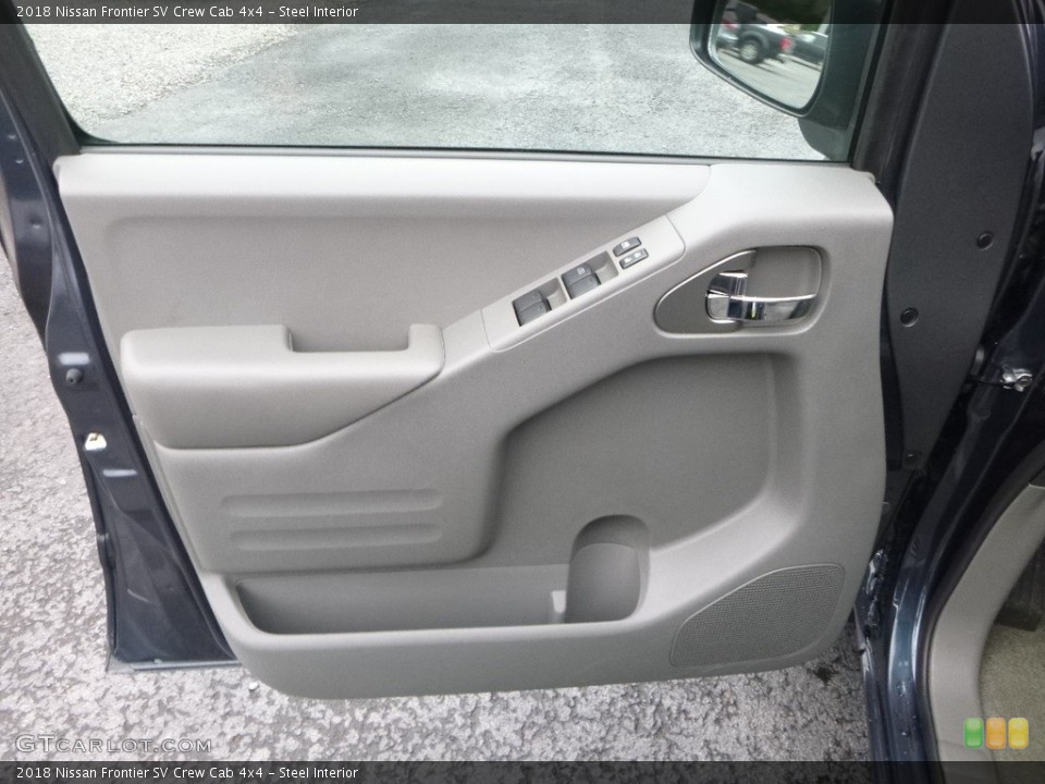 Steel Interior Door Panel for the 2018 Nissan Frontier SV Crew Cab 4x4 #123875518