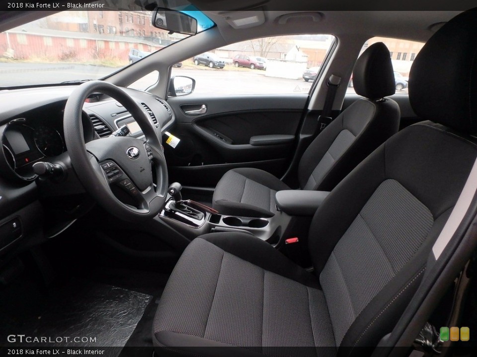 Black Interior Front Seat for the 2018 Kia Forte LX #123891208