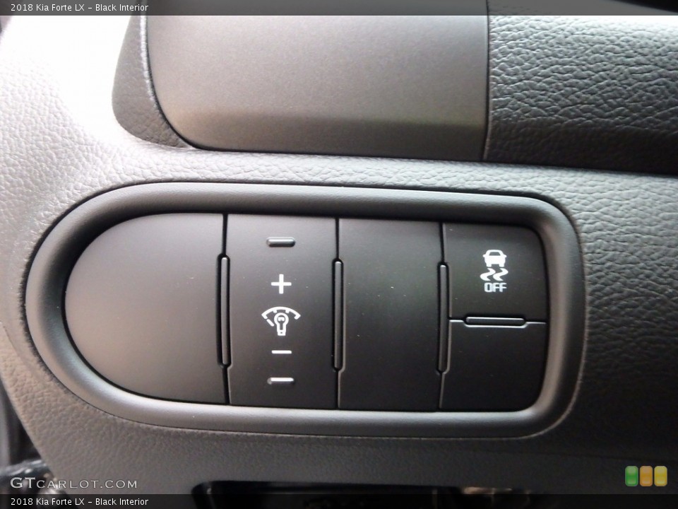 Black Interior Controls for the 2018 Kia Forte LX #123891343