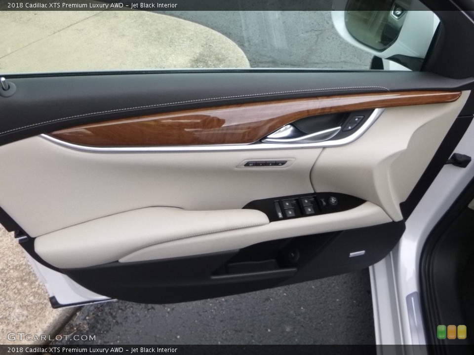 Jet Black Interior Door Panel for the 2018 Cadillac XTS Premium Luxury AWD #123892999