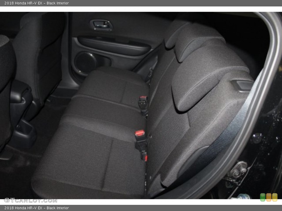 Black Interior Rear Seat for the 2018 Honda HR-V EX #123898393