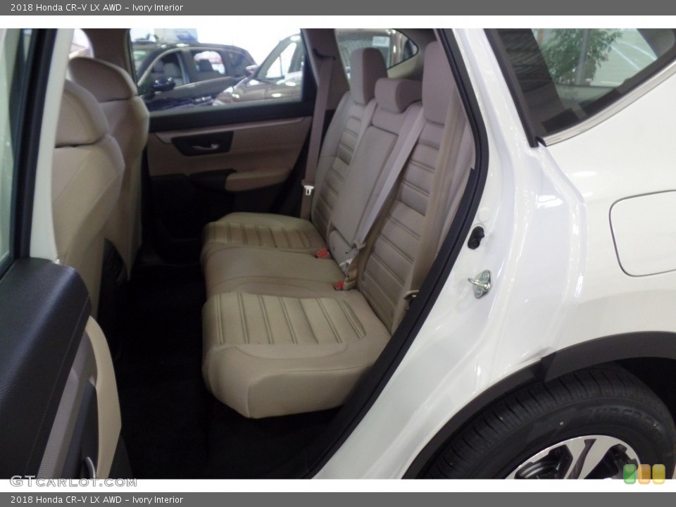 Ivory Interior Rear Seat for the 2018 Honda CR-V LX AWD #123899057