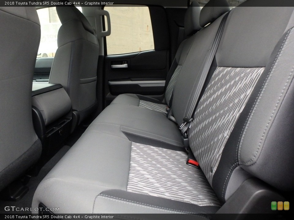 Graphite Interior Rear Seat for the 2018 Toyota Tundra SR5 Double Cab 4x4 #123900932