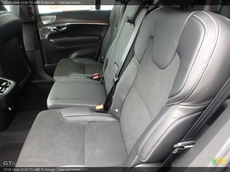 Charcoal Interior Rear Seat for the 2018 Volvo XC90 T6 AWD R-Design #123902762