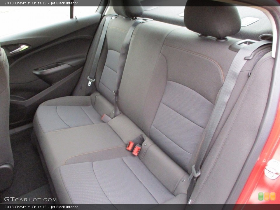 Jet Black Interior Rear Seat for the 2018 Chevrolet Cruze LS #123913610