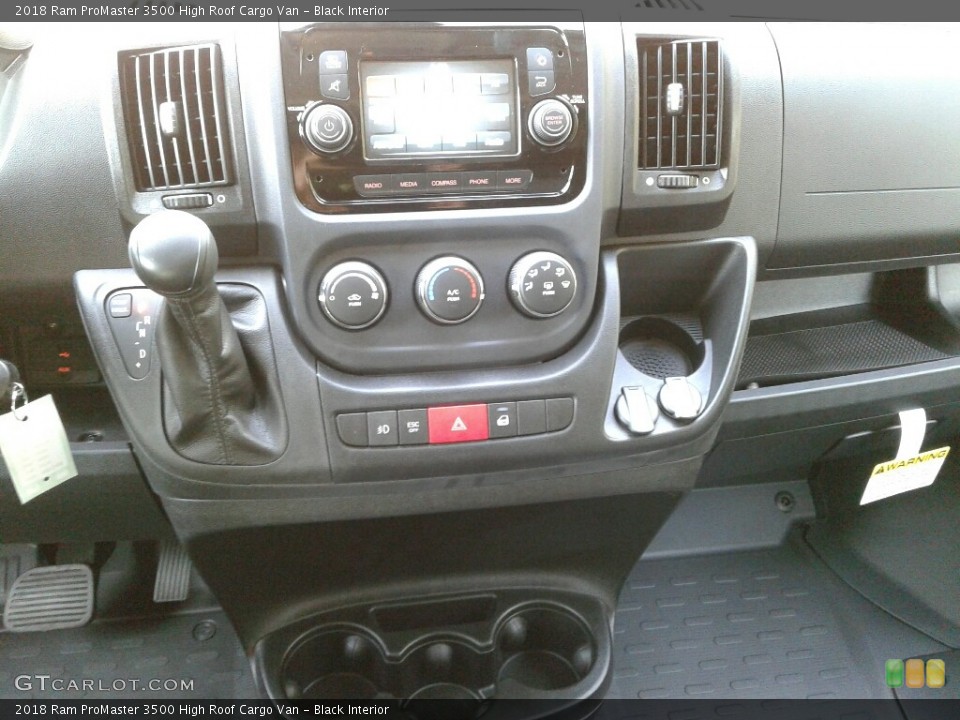 Black Interior Controls for the 2018 Ram ProMaster 3500 High Roof Cargo Van #123915878