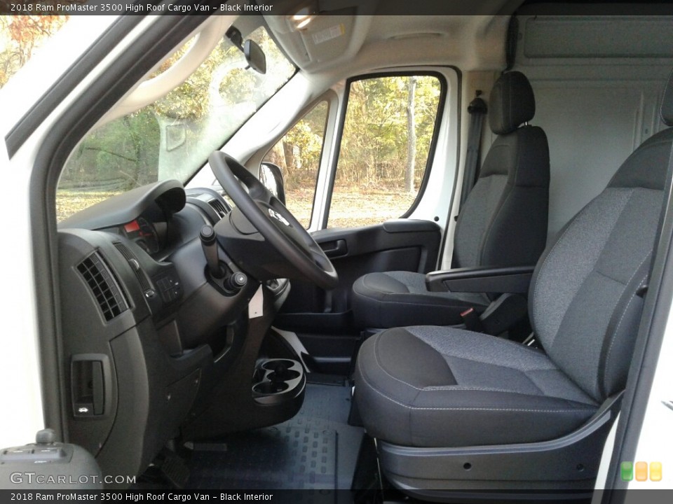 Black Interior Photo for the 2018 Ram ProMaster 3500 High Roof Cargo Van #123915935