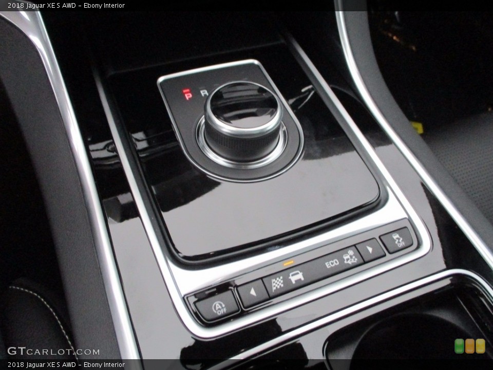 Ebony Interior Transmission for the 2018 Jaguar XE S AWD #123927904
