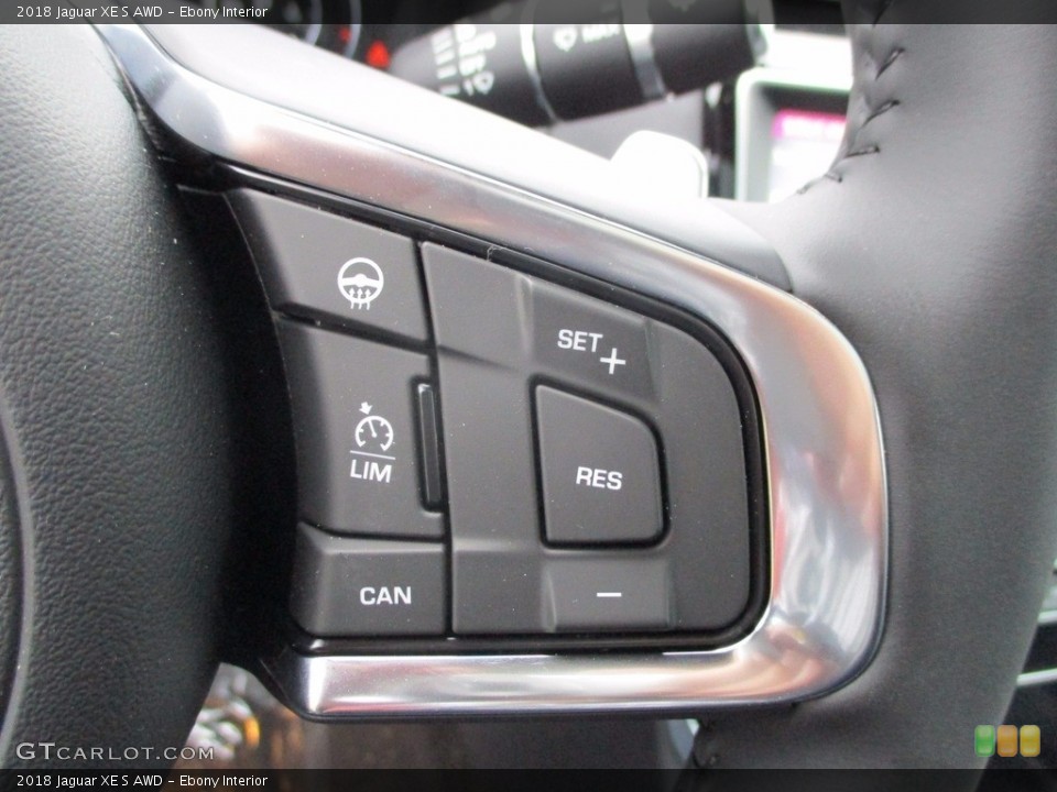 Ebony Interior Controls for the 2018 Jaguar XE S AWD #123927984