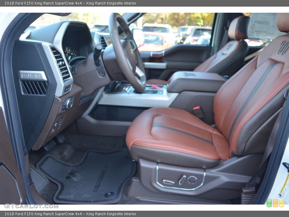 King Ranch Kingsville Interior Photo for the 2018 Ford F150 King Ranch SuperCrew 4x4 #123930562