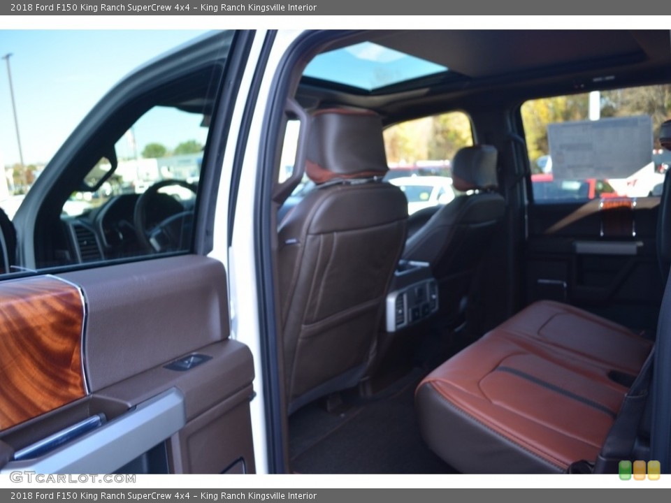 King Ranch Kingsville Interior Rear Seat for the 2018 Ford F150 King Ranch SuperCrew 4x4 #123930631