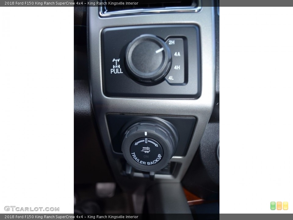 King Ranch Kingsville Interior Controls for the 2018 Ford F150 King Ranch SuperCrew 4x4 #123930829