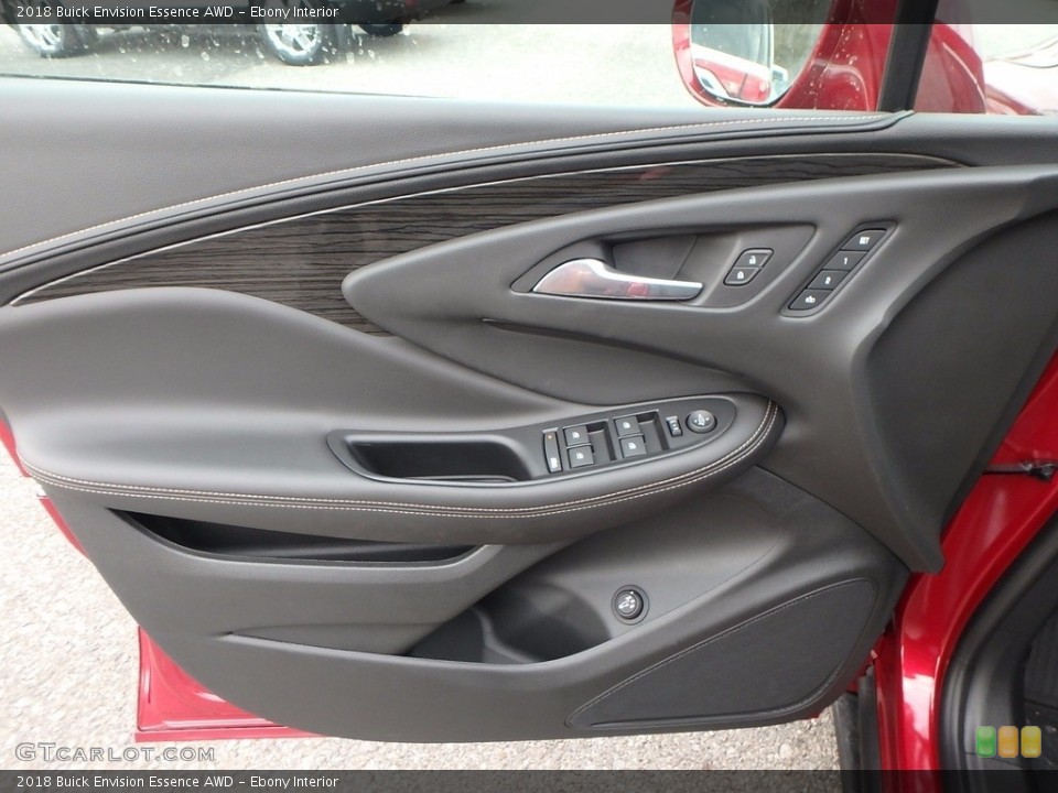 Ebony Interior Door Panel for the 2018 Buick Envision Essence AWD #123938116