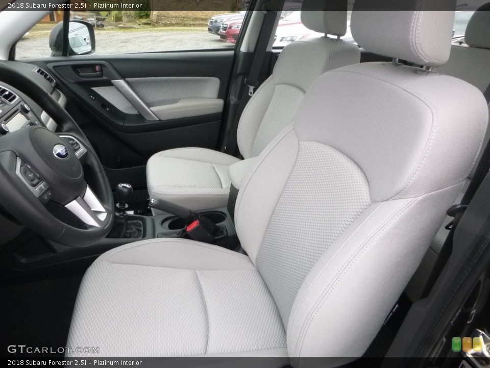 Platinum Interior Front Seat for the 2018 Subaru Forester 2.5i #123940651