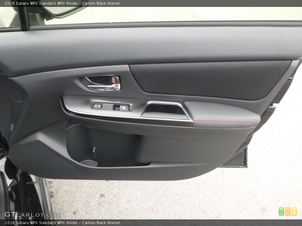 Carbon Black Interior Door Panel for the 2018 Subaru WRX  #123941038