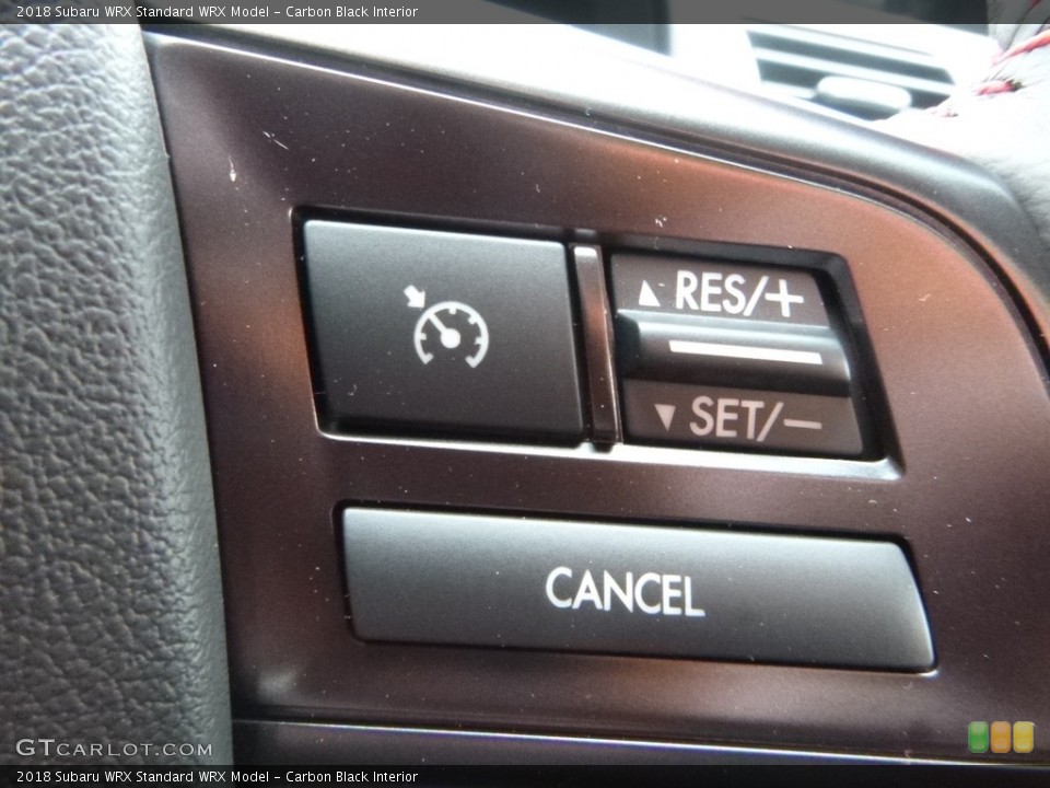 Carbon Black Interior Controls for the 2018 Subaru WRX  #123941683
