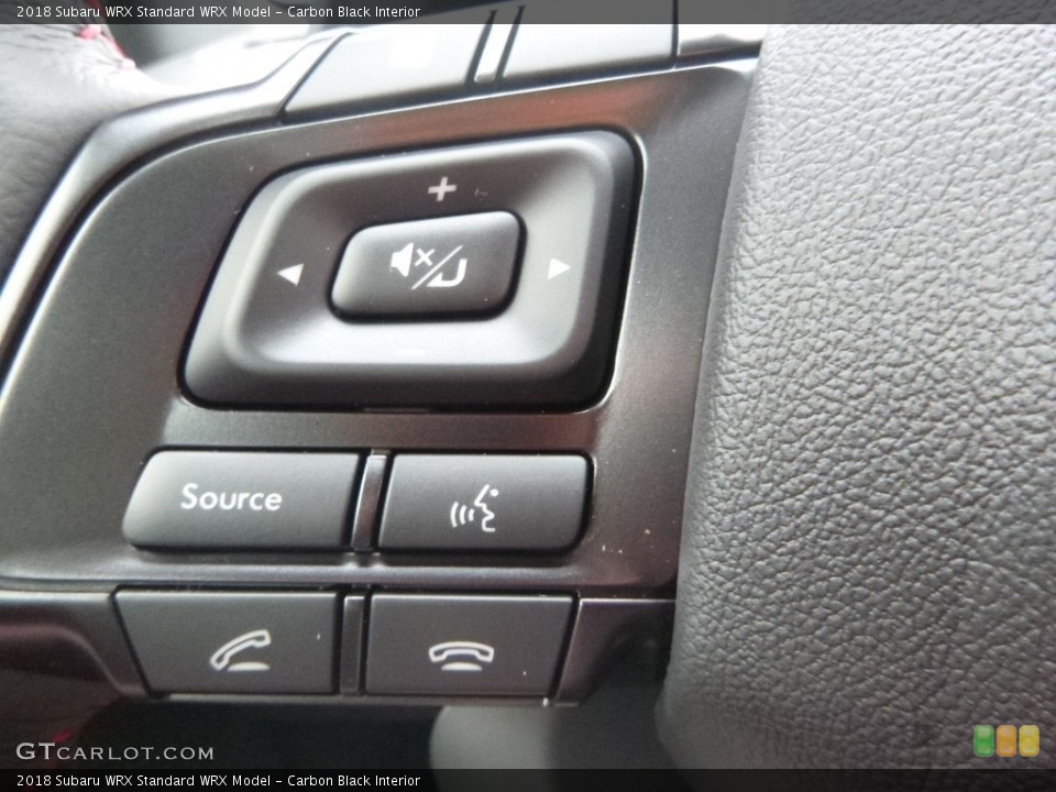 Carbon Black Interior Controls for the 2018 Subaru WRX  #123941707
