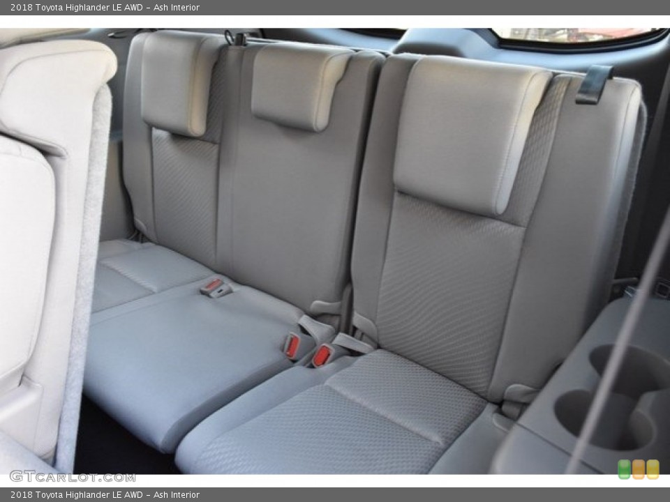 Ash Interior Rear Seat for the 2018 Toyota Highlander LE AWD #123950100