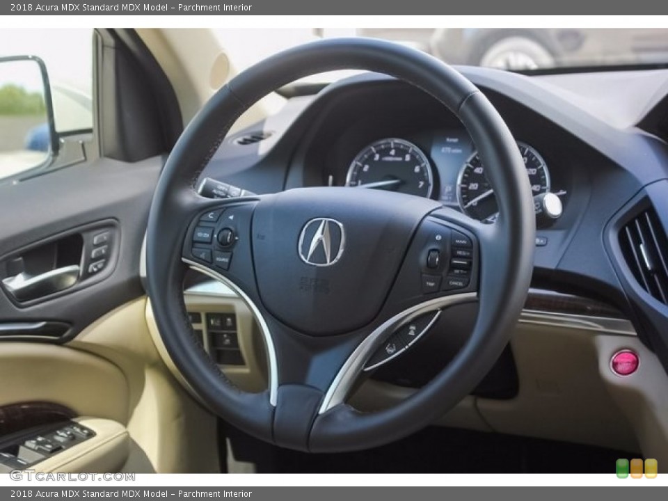 Parchment Interior Steering Wheel for the 2018 Acura MDX  #123959847