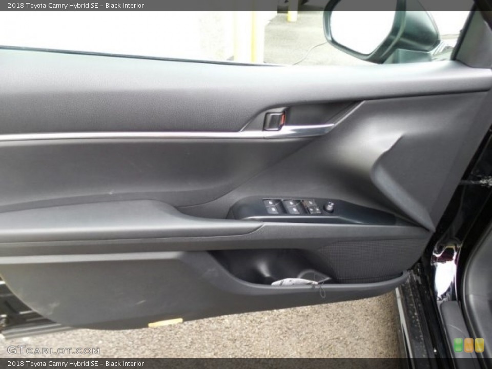 Black Interior Door Panel for the 2018 Toyota Camry Hybrid SE #123960089